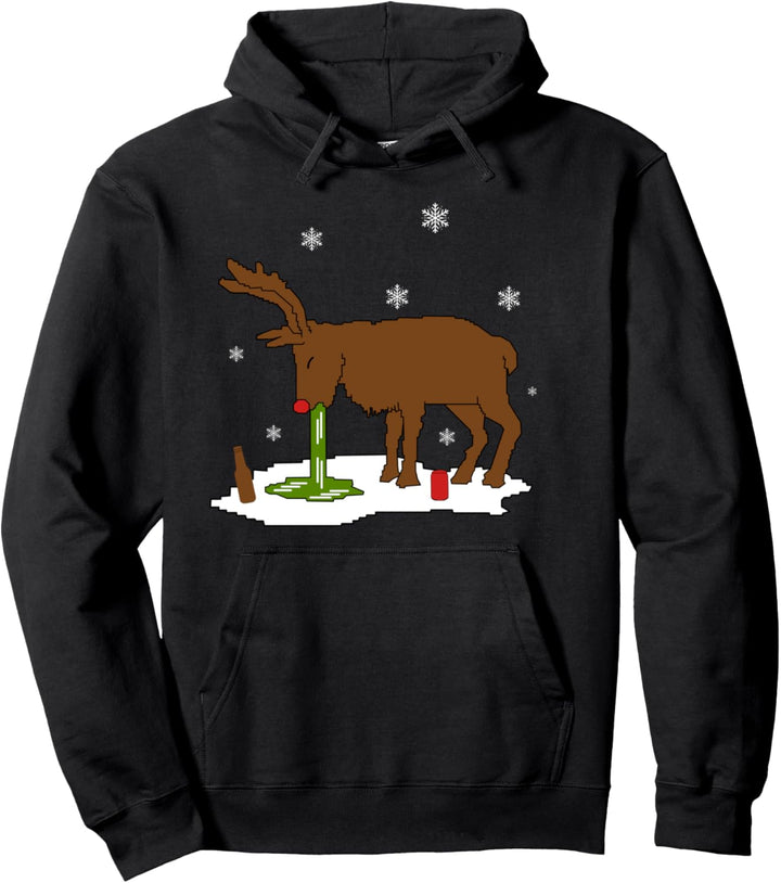 Rentier Pullover - Lustiges Ugly Christmas Sweater - Rentier Pullover Hoodie