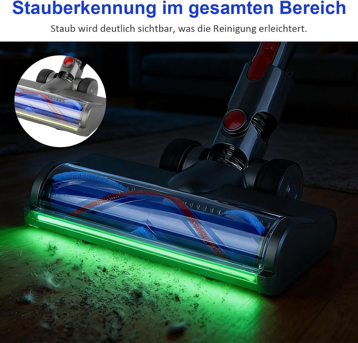 Bürste Ersatzteile für Dyson V7 V8 V10 V11 V15 Staubsaugern Bodenbürste, Teil Direktantrieb Reiniger
