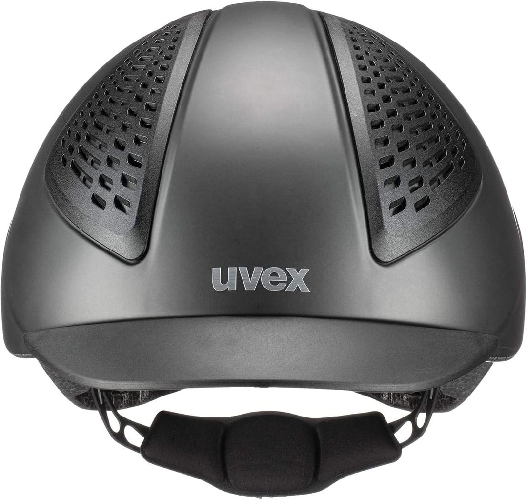 Uvex Reithelm exxential II LED anthrazit 52-55 cm, 52-55 cm