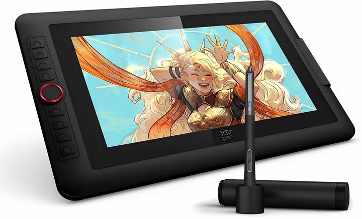XPPen Artist 13.3 Pro V2 Grafikdisplay, 13.3 Zoll Grafiktablett mit 16K Stift, 99% sRGB, kompatibel