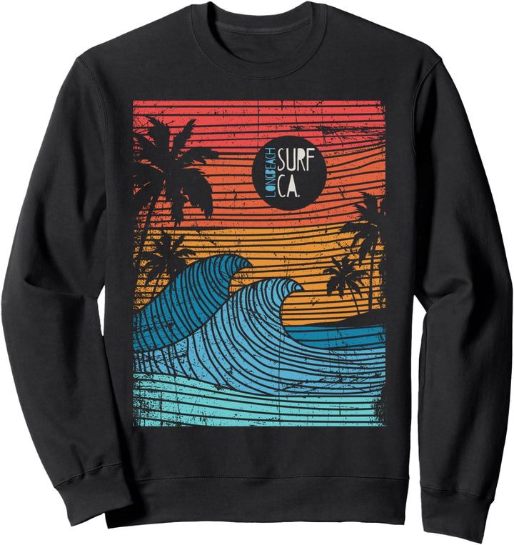 Los Angeles California Dreaming T-Shirt CA Long Beach Surf Sweatshirt