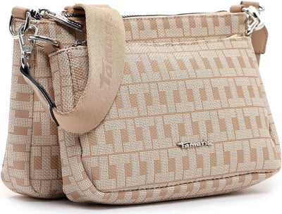 Tamaris Umhängetasche Jody 31980 Damen Handtaschen Ornament Einheitsgrösse Sand 420, Einheitsgrösse