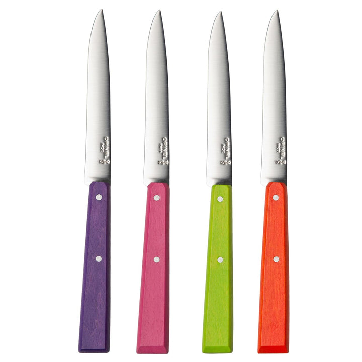 Opinel Messersatz Esprit Pop, versch. Farben Messer Set, Stahl, grau, M