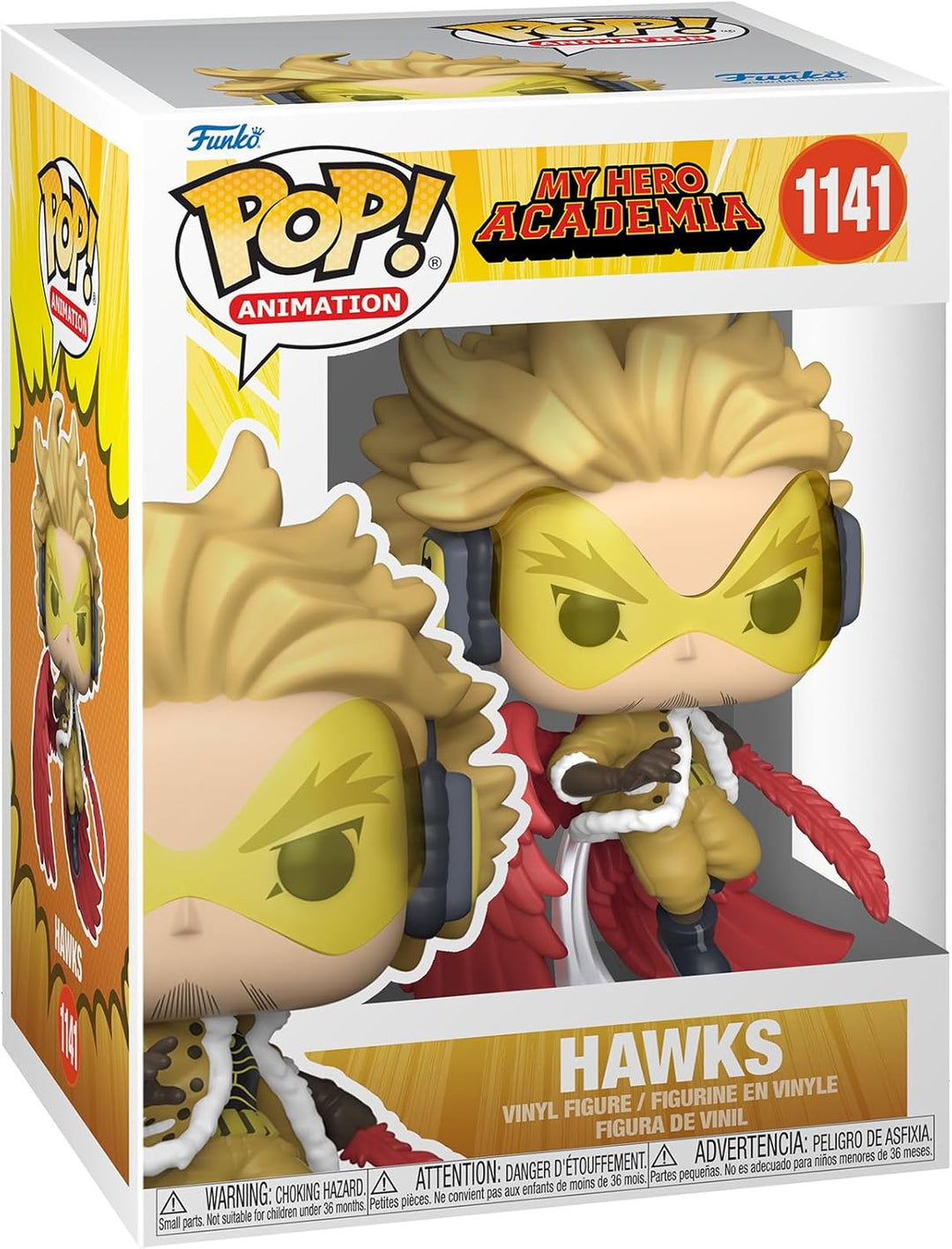 Funko Pop! Animation: My Hero Academia (MHA) - Hawks - Vinyl-Sammelfigur - Geschenkidee - Offizielle