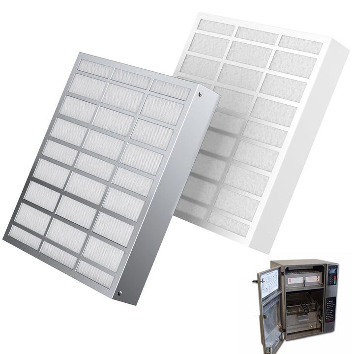 Ersatz für Perfect Fry Filter 83543, 2-stufiger Luftfilter 2FK001, passend für entlüftungslose/haube