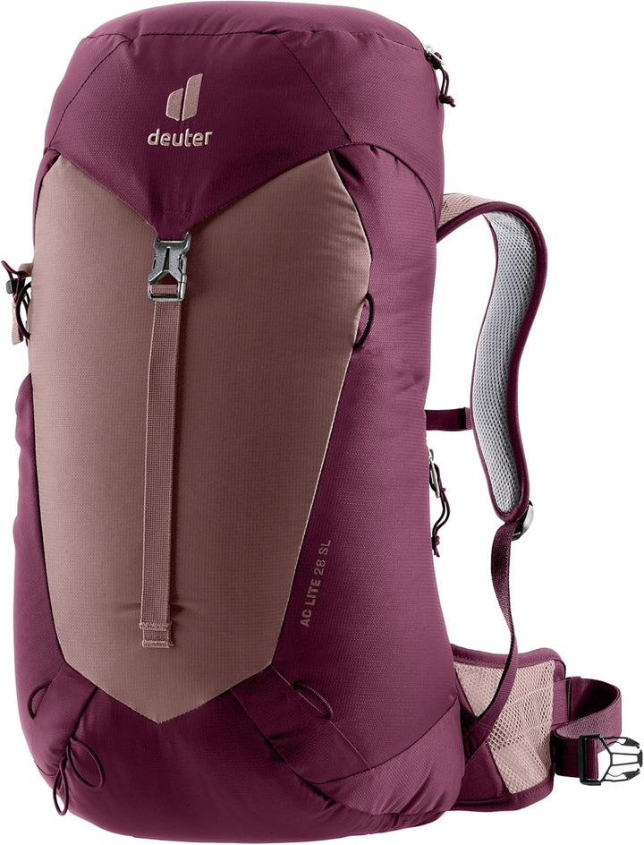 deuter AC Lite 28 SL Damen Wanderrucksack (Modell 2024) Ashrose-cassis, Ashrose-cassis