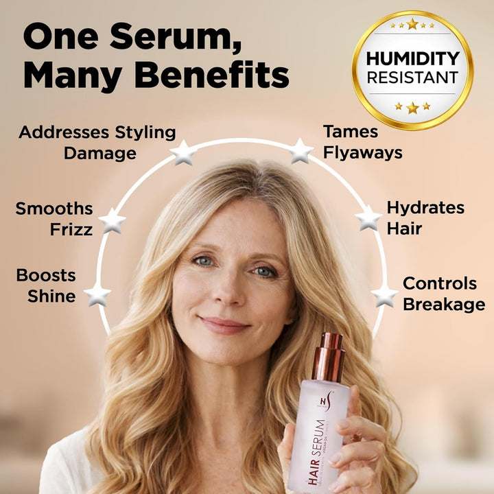 Herstyler Arganöl Hair Repair Serum | Vitamin E Haarserum und Aloe Vera Haarserum für Frizz Control,