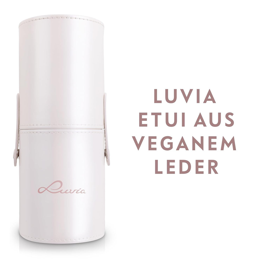 Make-up Pinselset Luvia, Prime Vegan Pro - Candy, 7 Schminkpinsel inkl. Pinselaufbewahrung, Blender