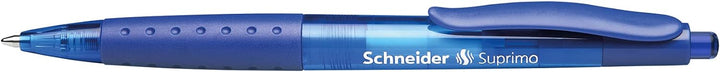 Schneider 135603 Suprimo Druckugelschreiber (Strichstärke: M), 20 Stück blau ,, Blau