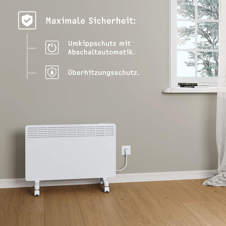 STIEBEL ELTRON neue Elektroheizung Standgerät für ca. 25 m², TÜV geprüft, Konvektor-Heizung mit elek
