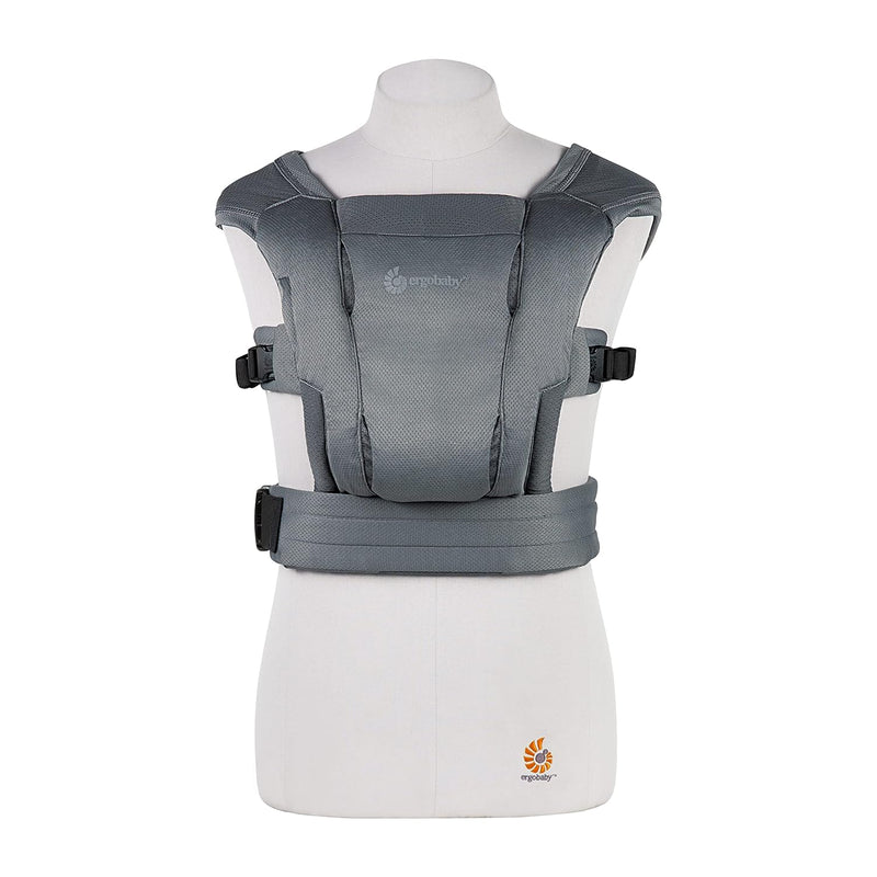 Ergobaby Embrace Soft Air Mesh Babytrage für Neugeborene ab Geburt, 2-Positionen Bauchtrage Baby Tra