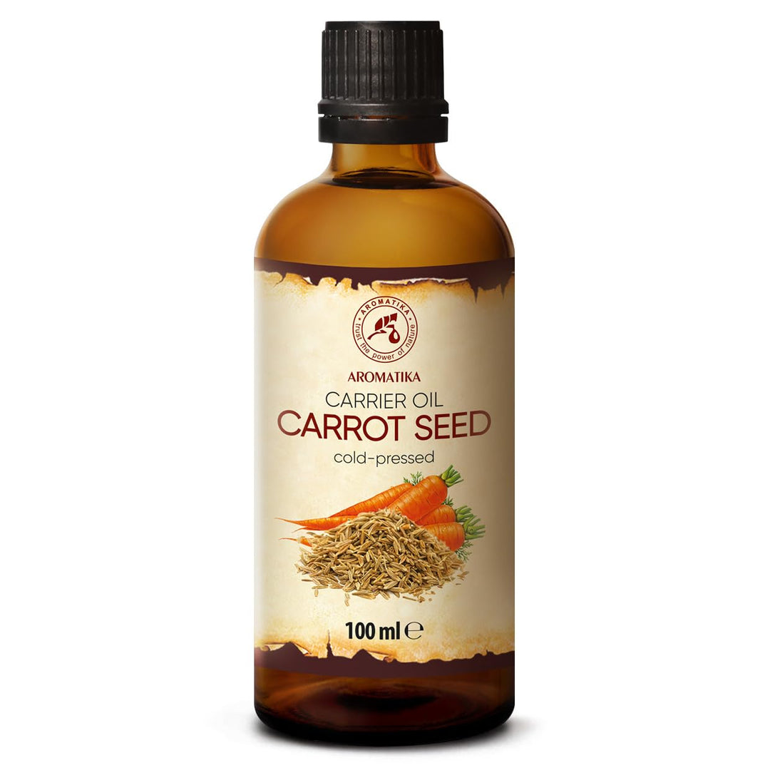 Karottensamen Öl 100ml - Daucus Carota - Basisöl - Trägeröl - Rein und Natürlich - kaltgepresstes Ka