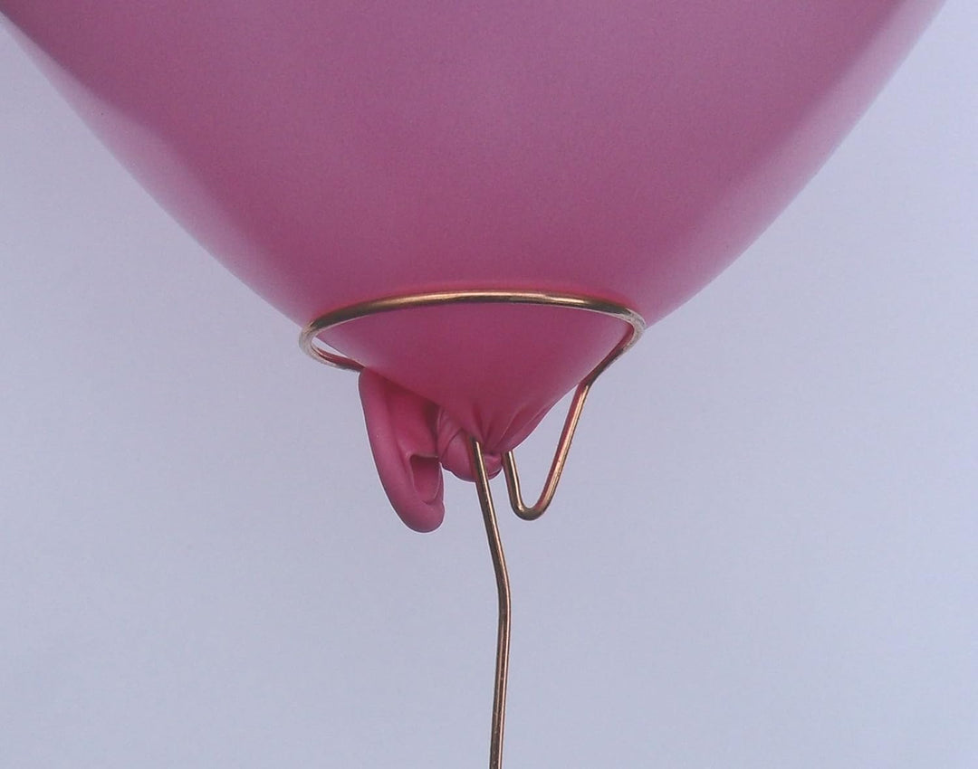 Z10001 - 100 Luftballondrahtstäbe ca. 36 cm, kupferfarben