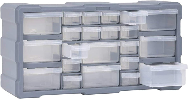 Tidyard Multi Schubladen Organizer mit 22 Schubladen Sortimentskasten Kleinteilemagazin Aufbewahrung
