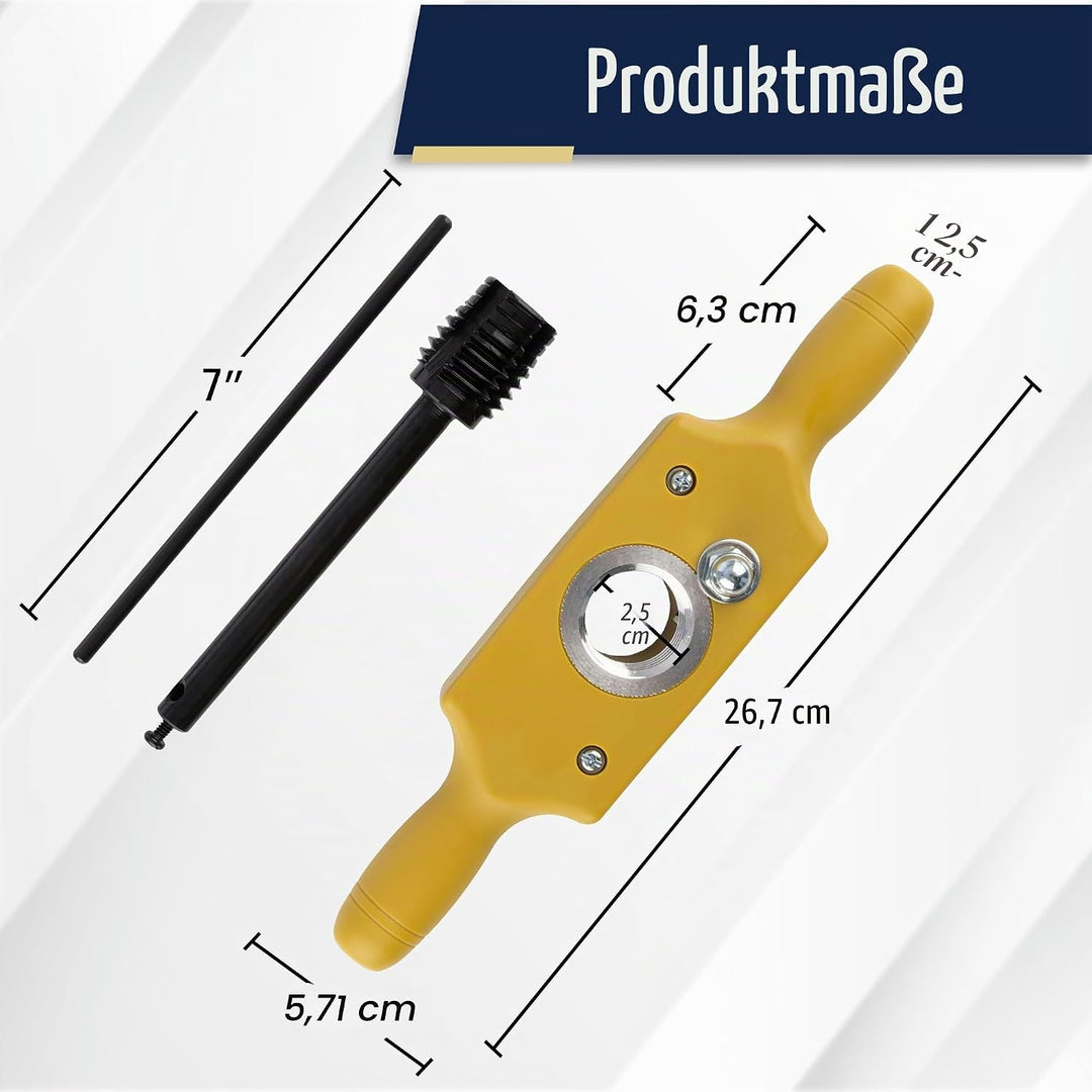 Kings County Tools Gewindeschneider-Set, 2,5 cm Grösse, schneidet männliche und weibliche Holzgewind