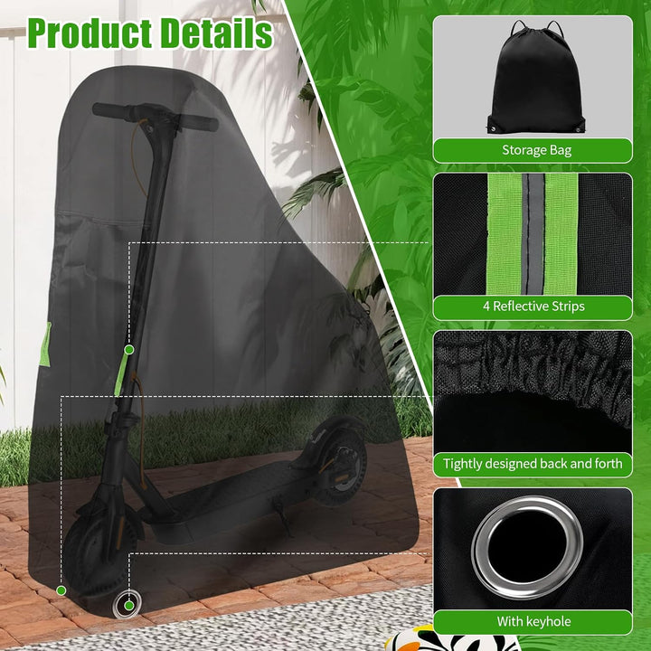 Elektromobil Abdeckhauben 140x130 cm,Scooter Abdeckplane 420D Oxford Schützen vor Staub Schmutz Schn