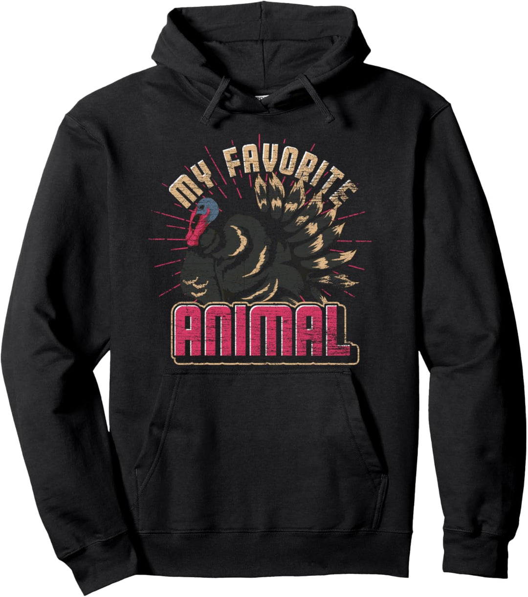 Bauernhof Tier Landwirtschaft Vogel Lustiges Truthahn Pullover Hoodie