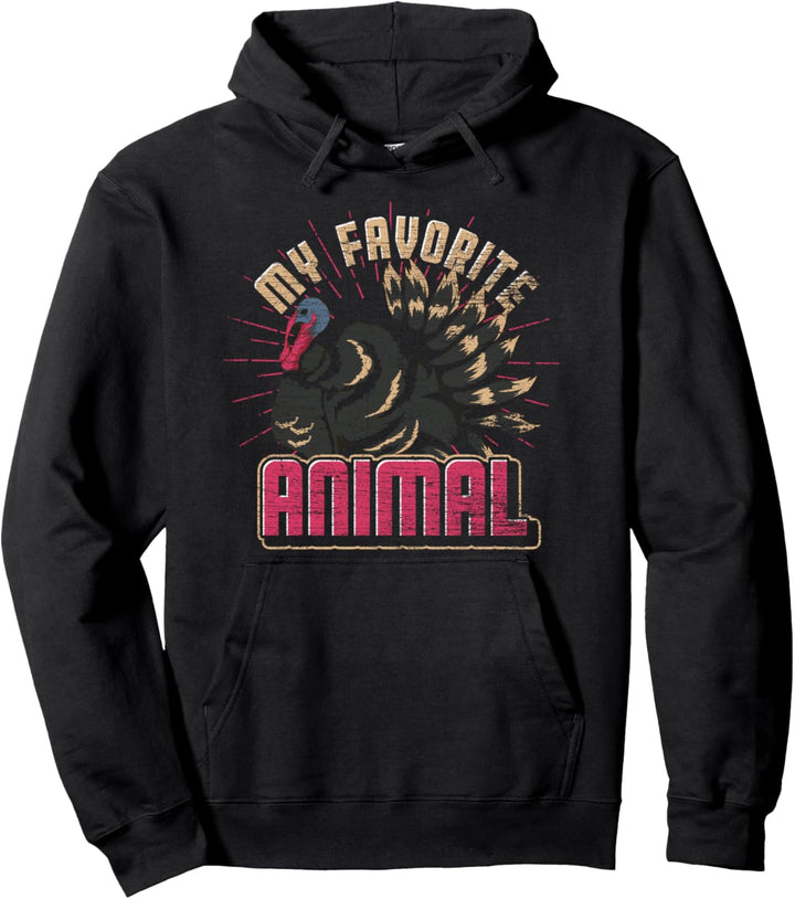 Bauernhof Tier Landwirtschaft Vogel Lustiges Truthahn Pullover Hoodie