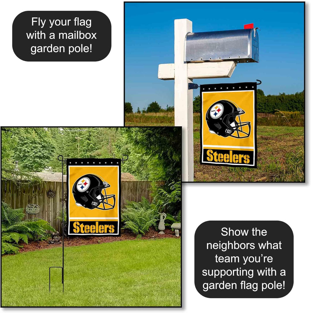 WinCraft Pittsburgh Steelers Decorative Yard Garden Flag