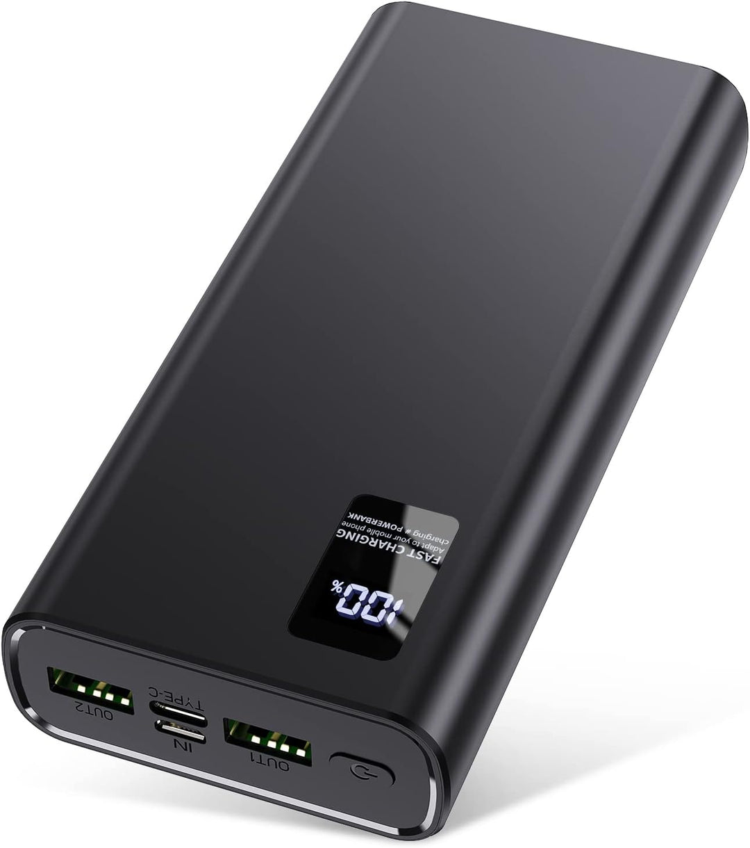 Power Bank 24000mAh,Powerbank klein Aber stark (USB C Output & Input) 5A Externer Handyakkus mit Sch