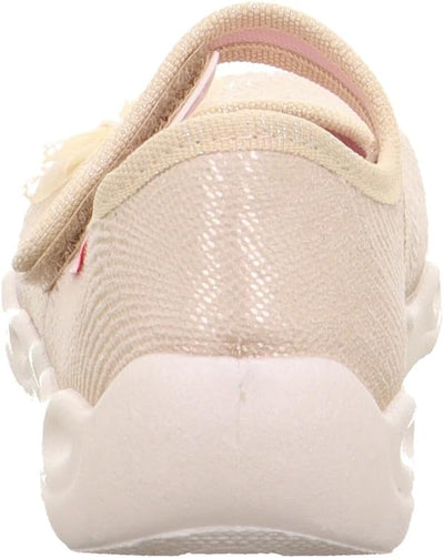Superfit Bubble Hausschuh 23 EU Weit Beige 4000, 23 EU Weit Beige 4000
