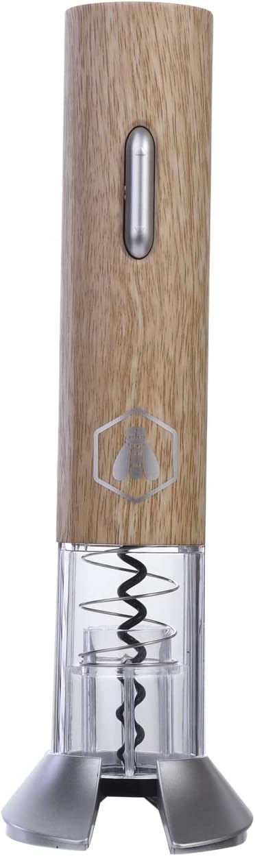 LAGUIOLE - Laguiole Electric Corkscrew, Electric Bottle Opener, Automatic, Wood and Silver