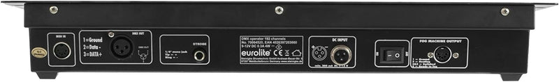 Eurolite DMX Operator 192 DMX Controller 16-Kanal 19 Zoll-Bauform, Musiksteuerung