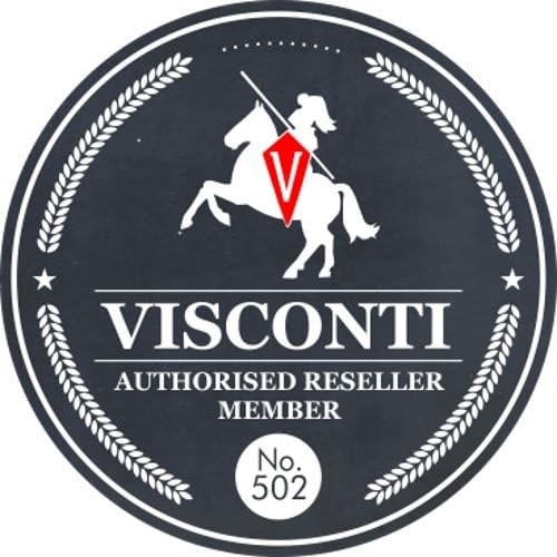 VISCONTI Monza-Kollektion Florence Damenbörse, pflanzlich gegerbtes Leder mit RFID-Schutz MZ10 Rot,