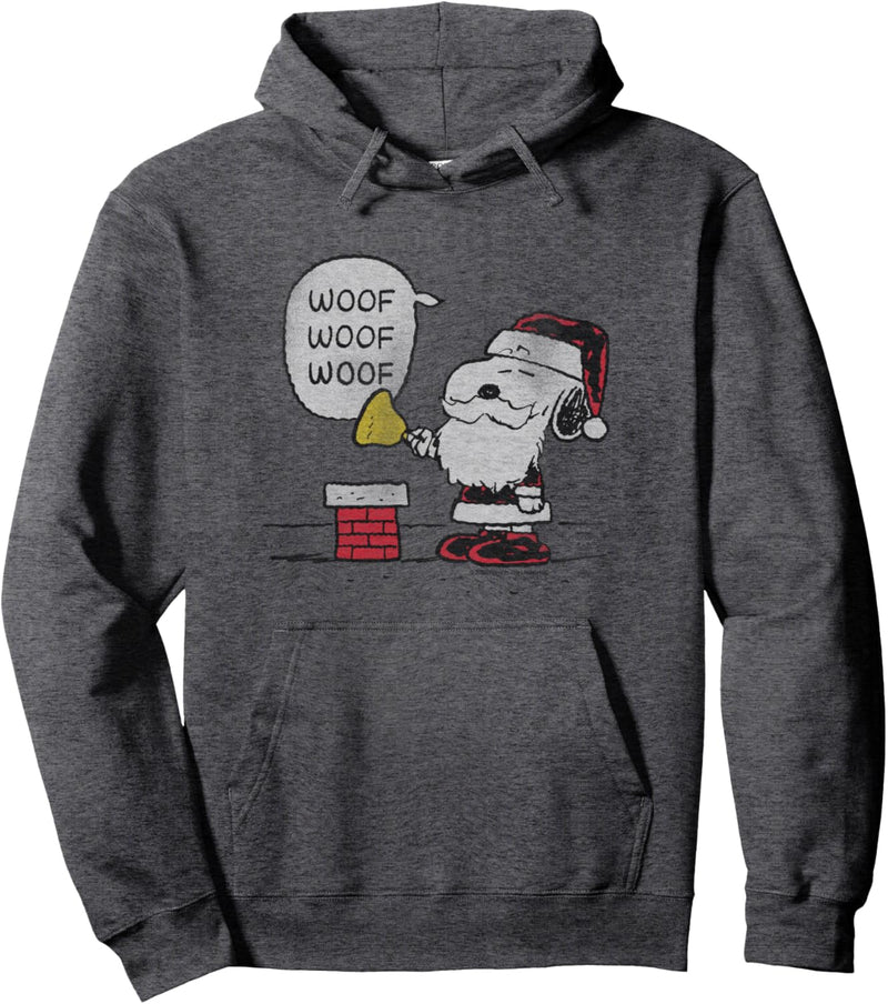 Peanuts - Christmas Snoopy Woof Woof Pullover Hoodie