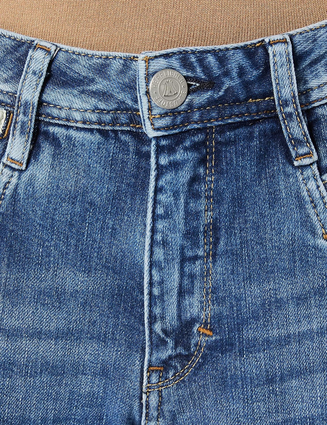 Herrlicher Damen Piper Hi Conic Recycled Denim Jeans 25W / 30L Retro Marvel 869, 25W / 30L Retro Mar
