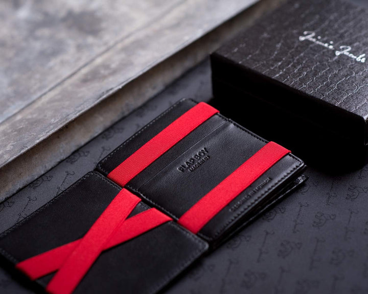 Jaimie Jacobs Flap Boy Das Original Magic Wallet mit Münzfach RFID-Schutz Magischer Geldbeutel Portm