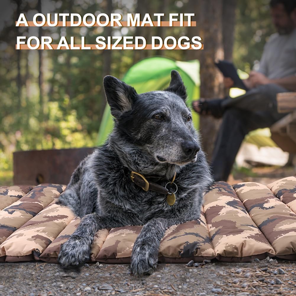 XIAPIA wasserdichte Hundematte für Outdoor, Waschbare Hundematte für Unterwegs, Antistatik, Hygienis