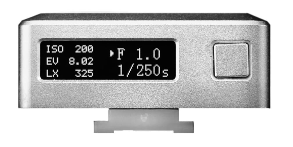 KEKS by antonKUNZE KM01C digitaler Belichtungsmesser Light Meter Silber