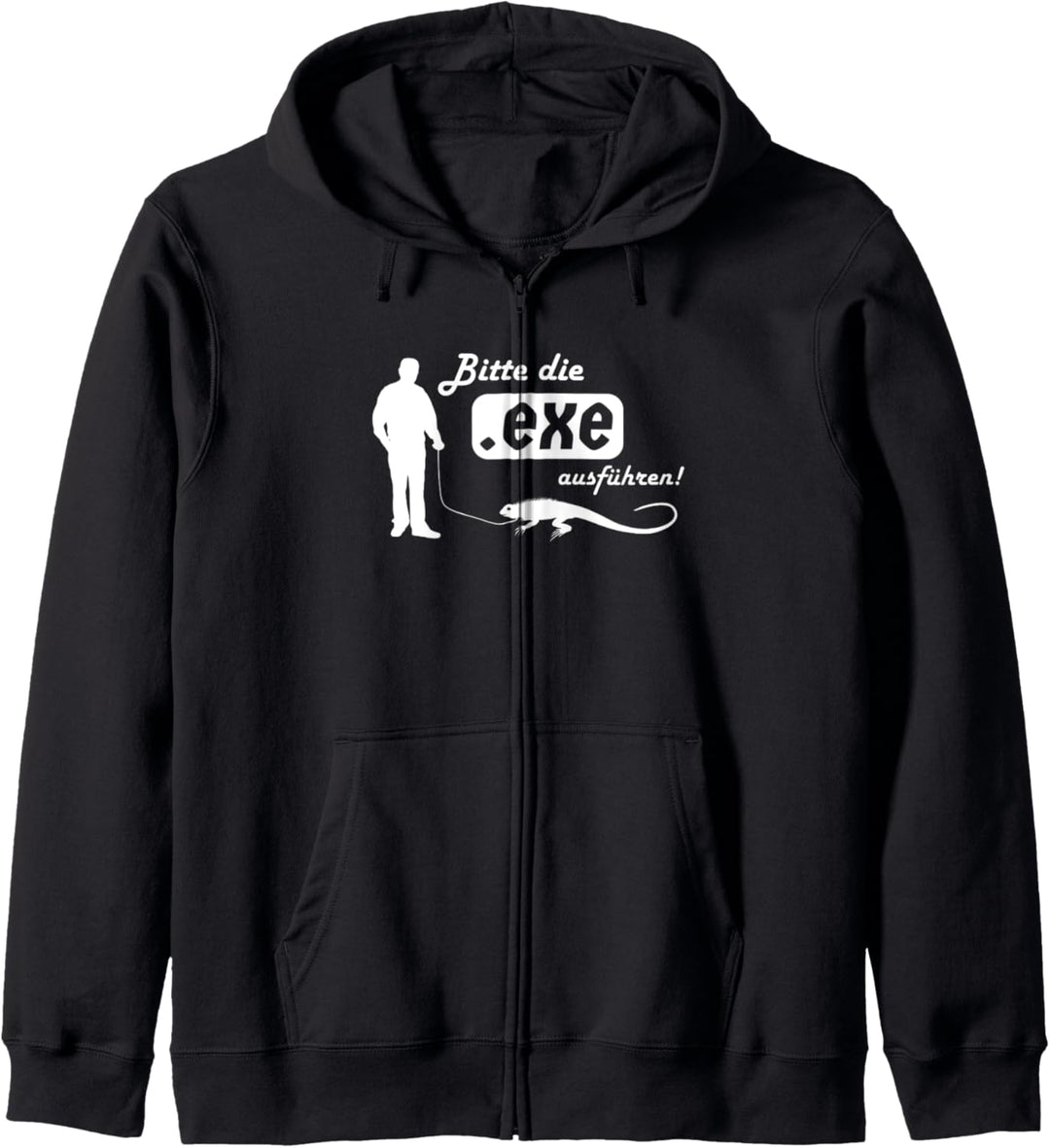 EXE ausführen, Sysadmin, Systemadministrator, Informatiker Kapuzenjacke