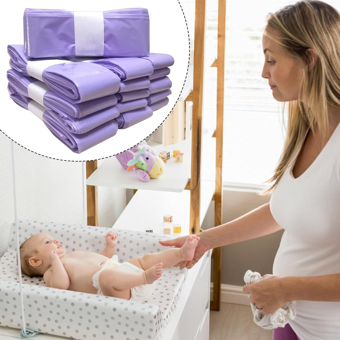 Nachfüllfolie Windeleimer: 12 Stück Baby Nachfüllfolie für Windeleimer Nachfüllfolienringe Nachfüllb