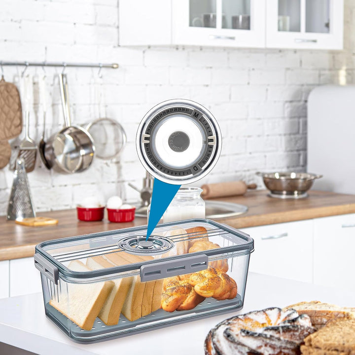 Brotkasten, Timing Brotkasten Brotbox Plastic Storage Bins With Lids Storage Basket Bread Boxes Kitc