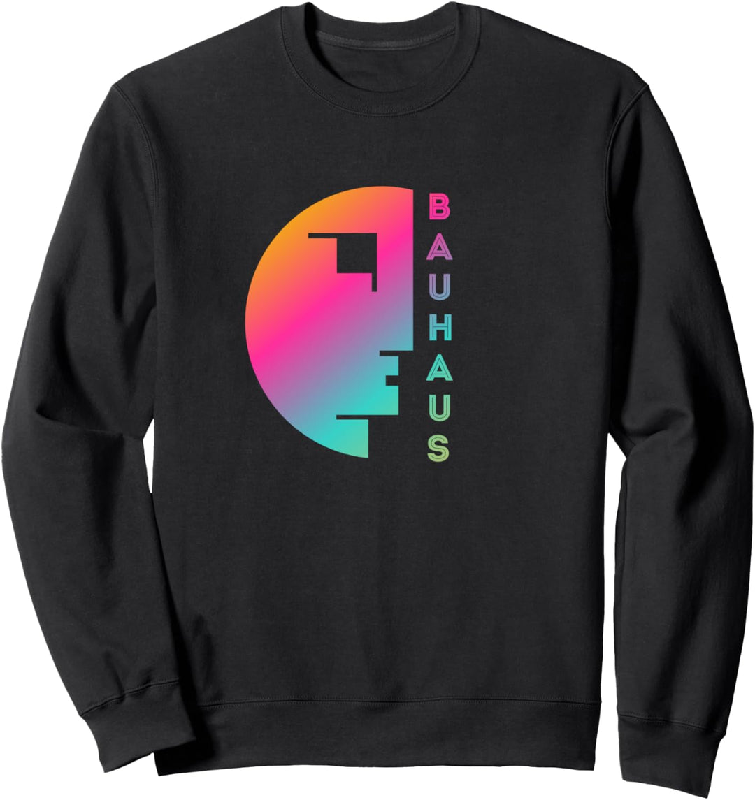 Bauhaus Logo von 1919 - 100 Jahre Bauhaus Design Schule Sweatshirt