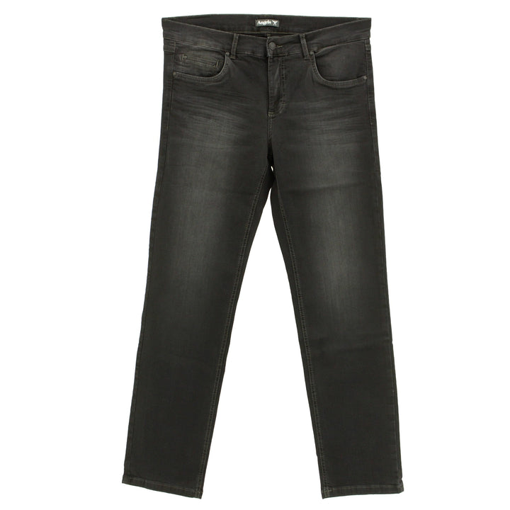 Angels Damen Jeans Hose Cici Stretchdenim Darkblue 42W / 30L Schwarz, 42W / 30L Schwarz