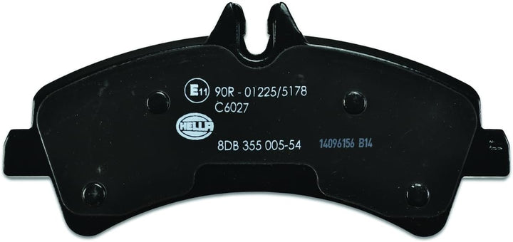 HELLA PAGID 8DB 355 005-541 Bremsbelagsatz - C6027 - Dicke/Stärke: 20.8mm - Bremssystem: Bosch - für