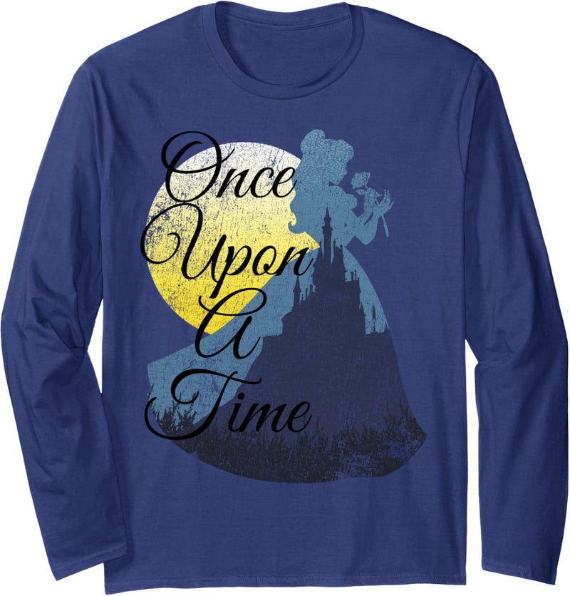 Disney Beauty & The Beast Belle Once Upon A Time Langarmshirt