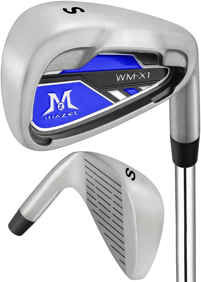 MAZEL Individuelles Golfeisen für Herren | Einzel-Golfschläger-Eisen | Golf-Eisen-Set 1-2-3-4-5-6-7-