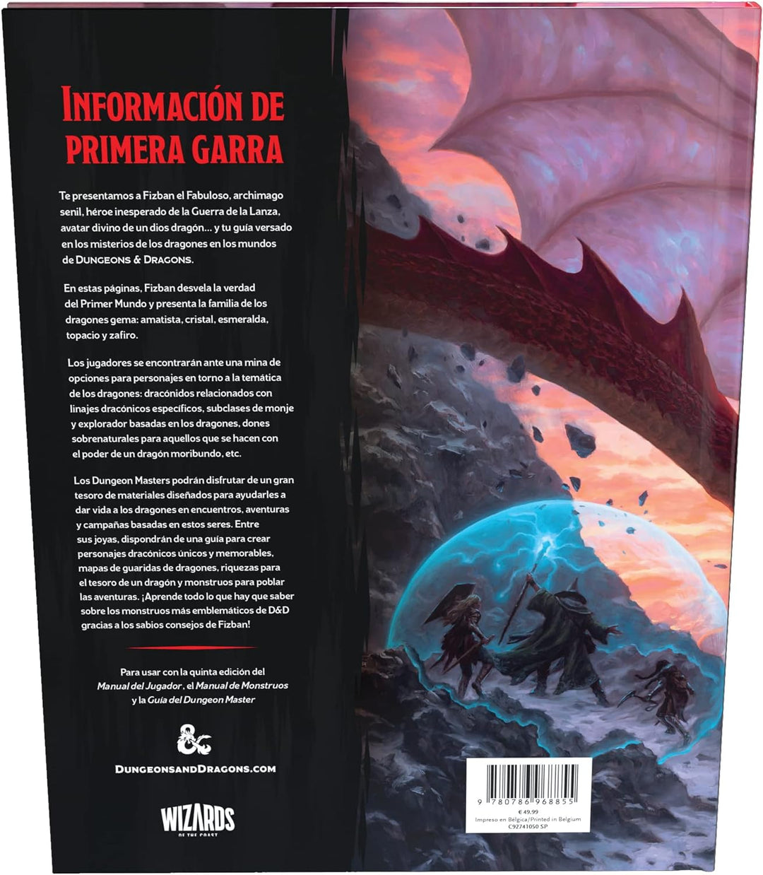 Wizards of the Coast Dungeons &amp; Dragons RPG EL Tesoro de Los Dragones de Fizban *Spanisch*
