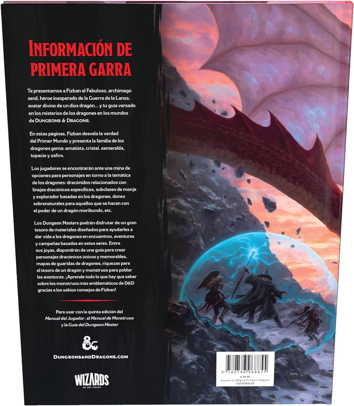 Wizards of the Coast Dungeons &amp; Dragons RPG EL Tesoro de Los Dragones de Fizban *Spanisch*