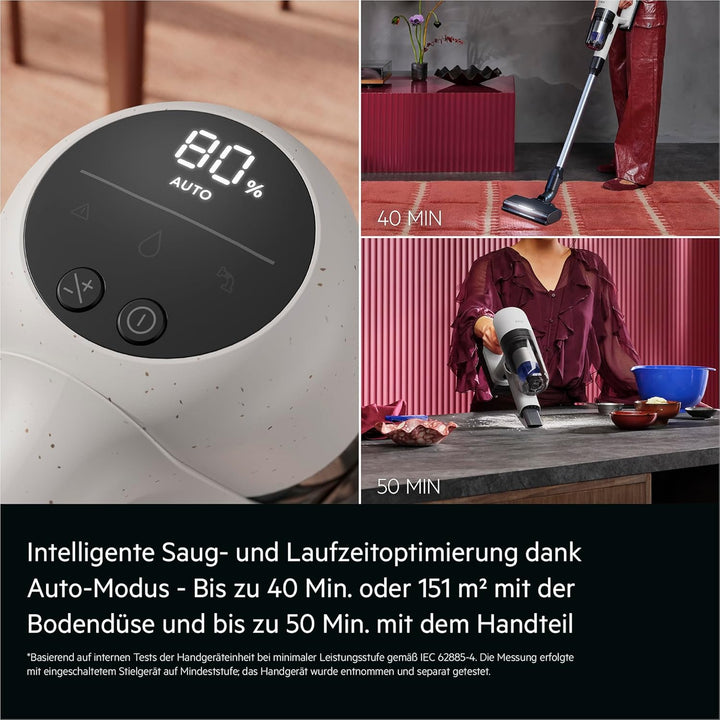 AEG Ultimate 7000 GEN2 Akku Staubsauger kabellos, Auto Modus, AllFloor LED Bodendüse für optimale Si