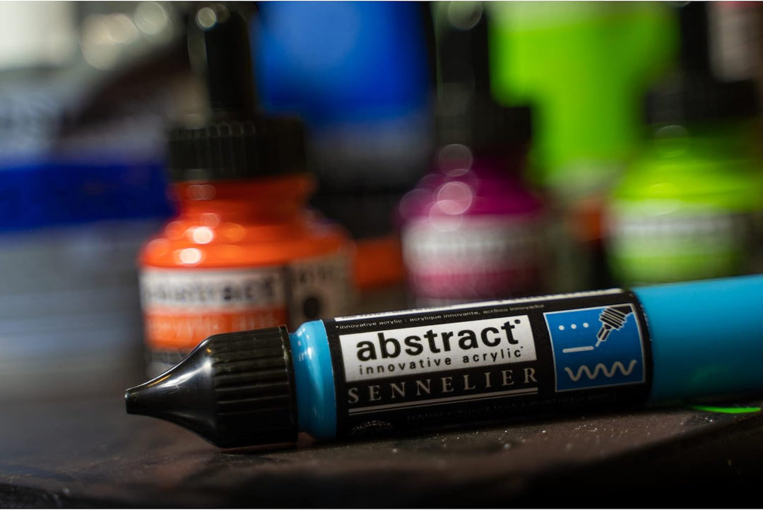 Sennelier Acryl-Tinte in Flasche, Türkis