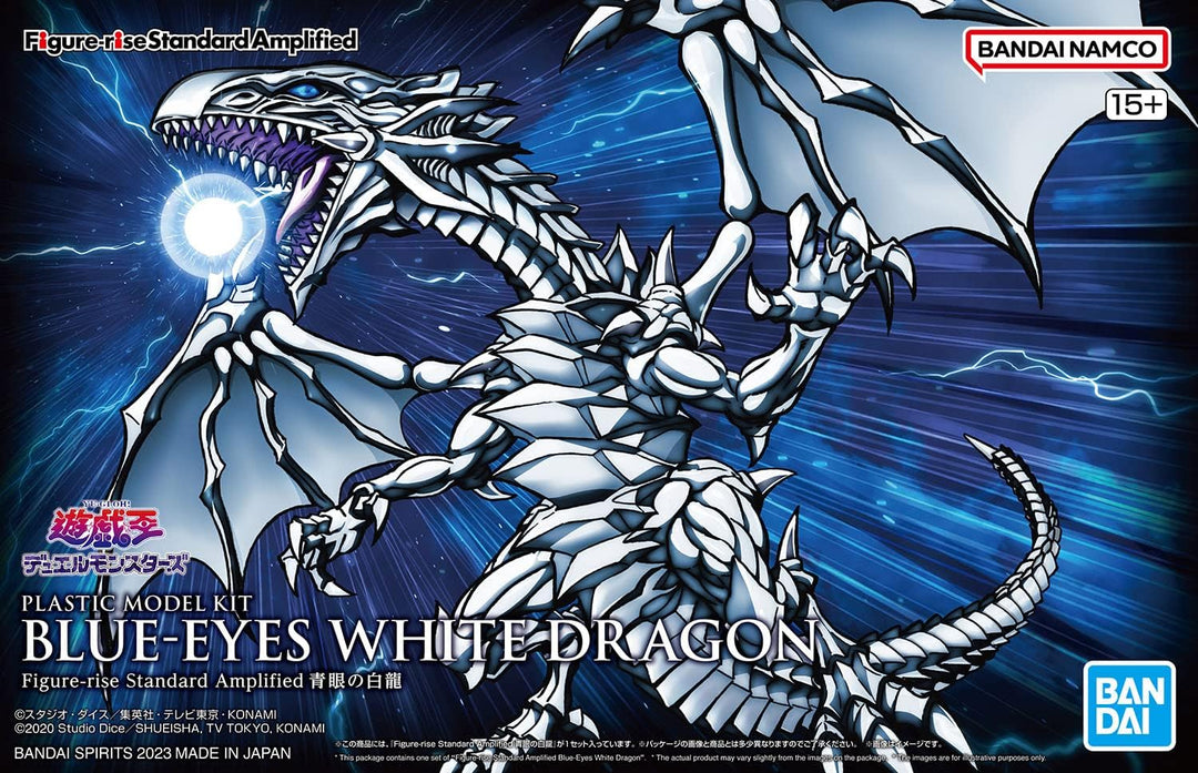 YU-GI-OH - Figure-Rise Standard Amp. Blue-Eyes White Dragon -Model Kit