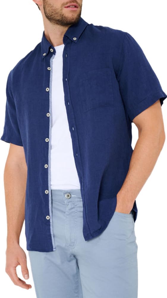 Brax Herren Style Dan U Pure Linen Hemd L Universe, L Universe