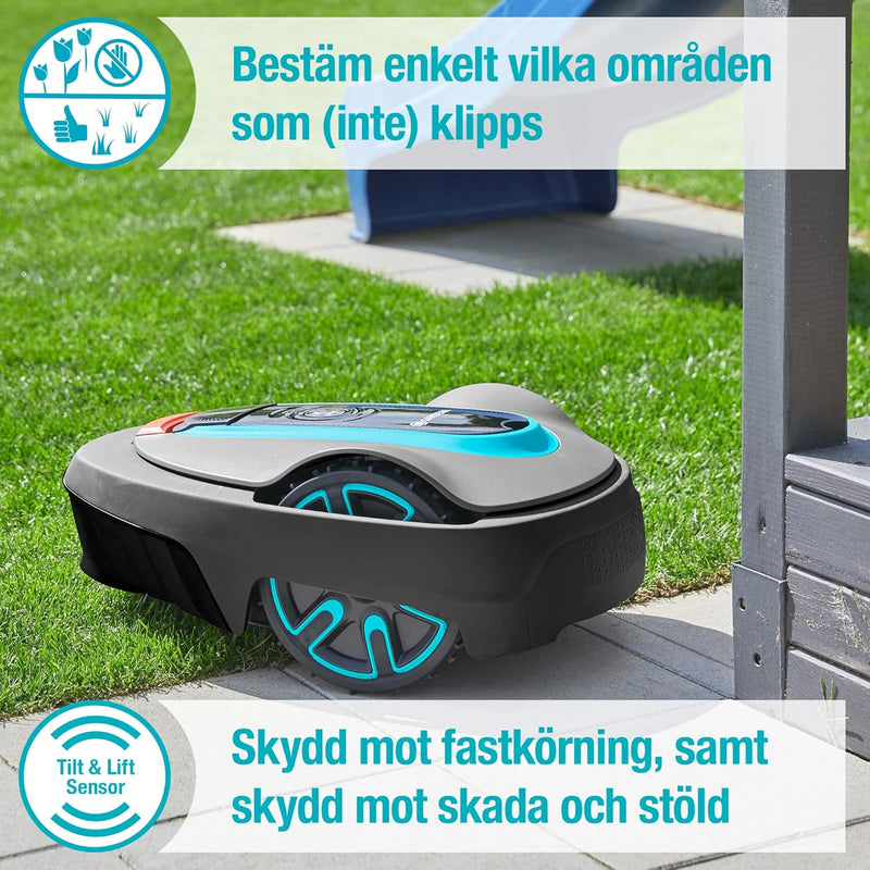 Gardena Mähroboter SILENO City 600 qm SE-Version 600m2 SE Bluetooth, 600m2 SE Bluetooth