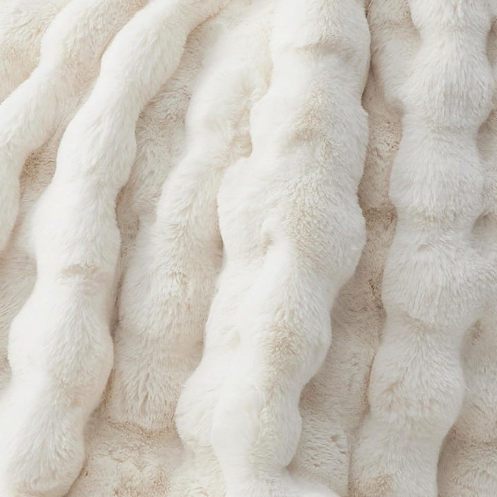 BEDSURE Kuscheldecke Kaninchen Flauschig, Dicke Und Warme Sofadecke Für Den Winter, Kunstfelldecke,