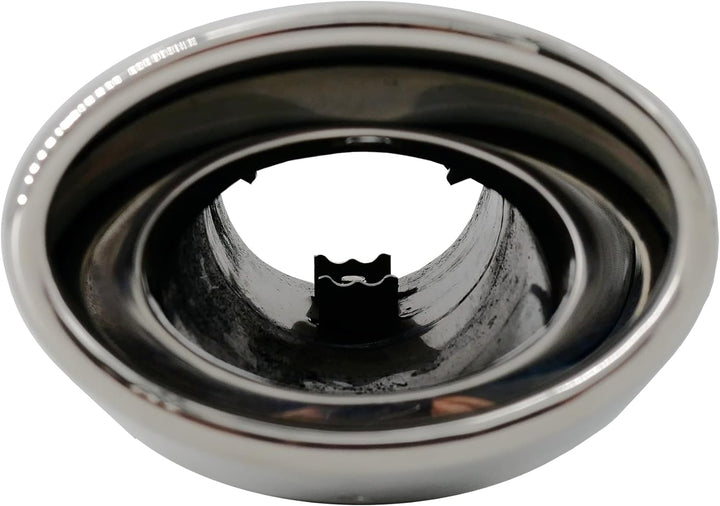 Simoni Racing TRX/38 Exhaust Tip Oval, INOX